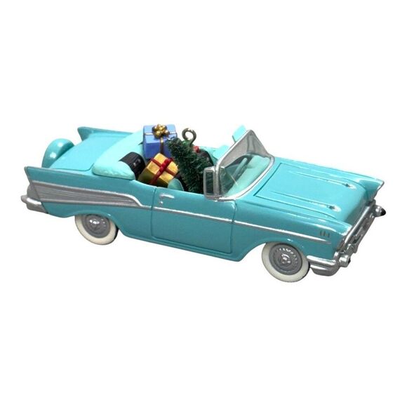 Hallmark 1957 Chevrolet Bel Air Keepsake Ornament With Box Vintage Christmas - Picture 10 of 12